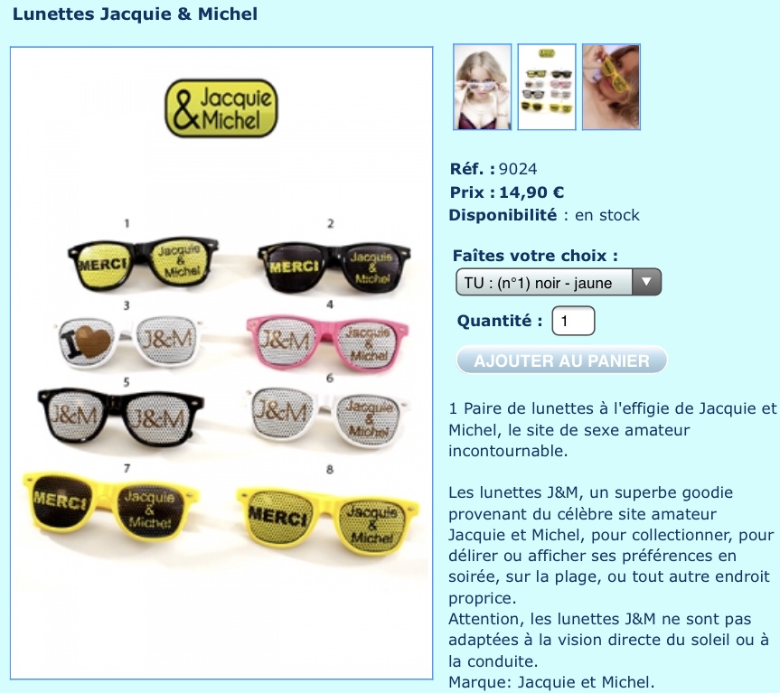 lunettes JM