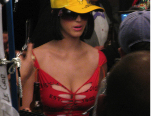 [PHOTOS] Katy Perry fait chauffer le décolleté