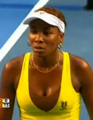 Venus Williams joue au tennis sans culotte !