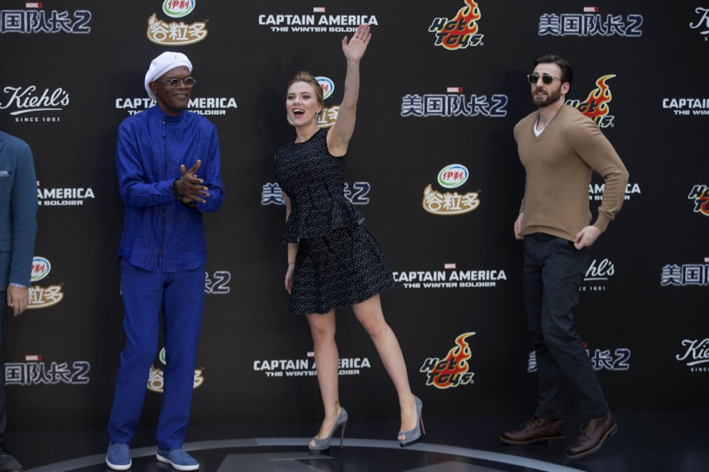 Beijing accueille Scarlett Johansson 