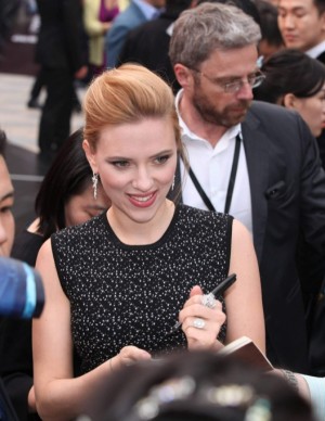 Beijing accueille Scarlett Johansson
