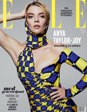 Anya Taylor-Joy dans le magazine Elle Slovenie - Décembre 2018
