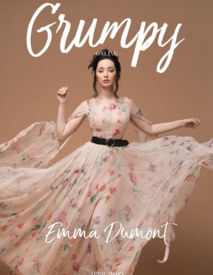 Shooting Emma Dumont pour Grumpy Magazine - Avril 2019