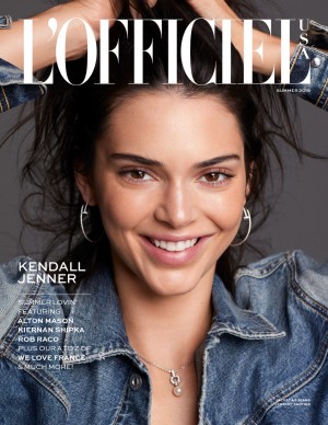 Kendall Jenner dans L’Officiel Magazine, été 2019