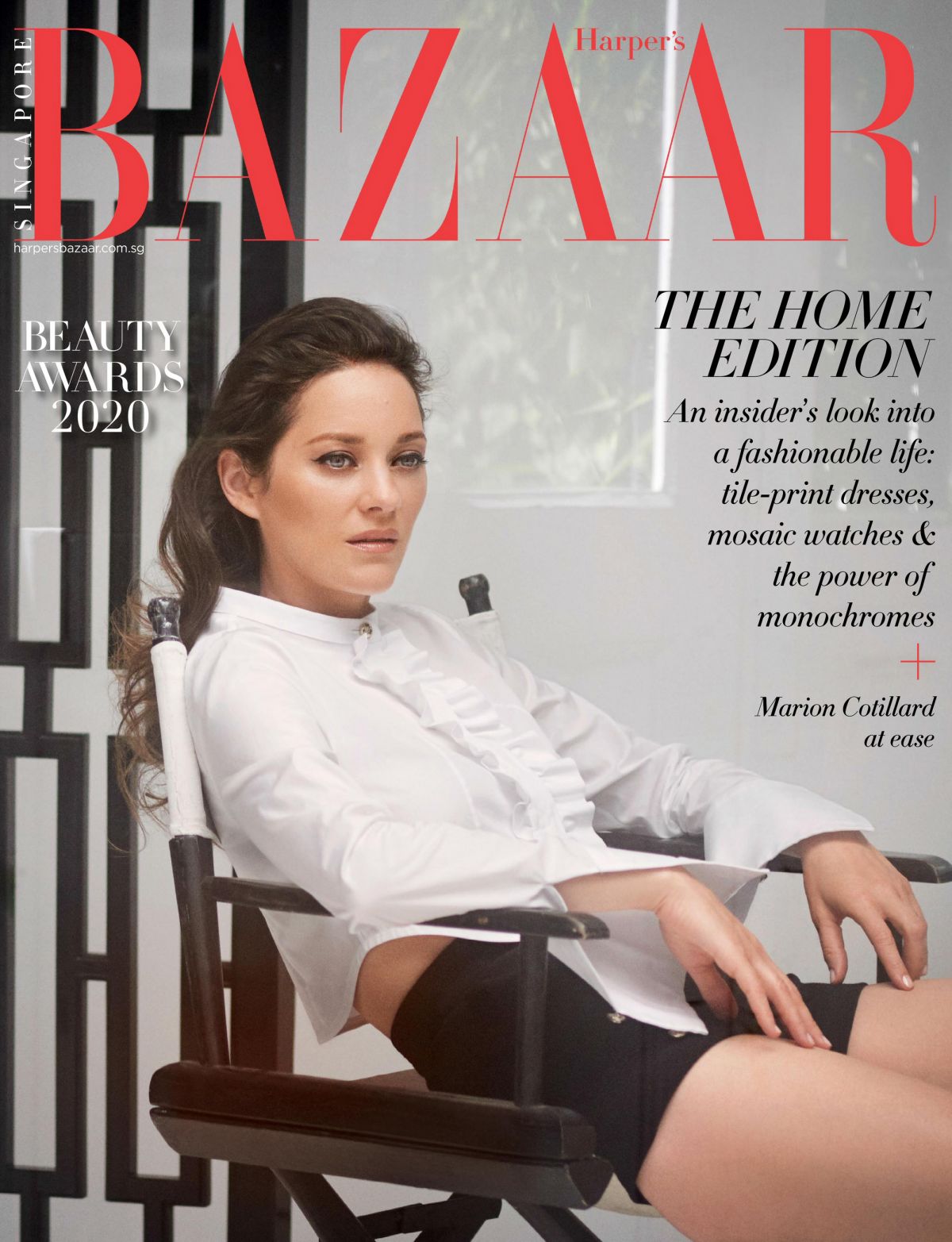 Marion Cotillard dans Harper's Bazaar (UK)