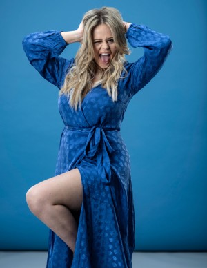 Shooting Emily Atack par Daniel Hambury