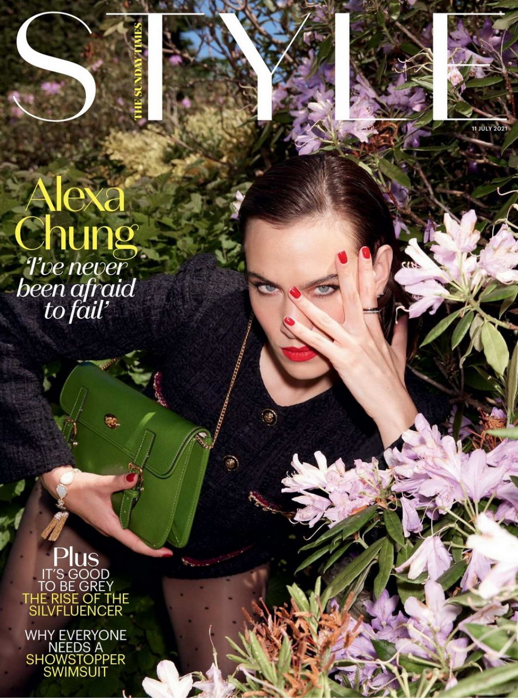 Alexa Chung dans The Sunday Times Style