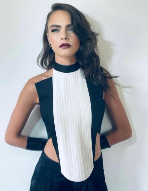 Cara Delevingne à la 93e cérémonie des Oscars à Los Angeles