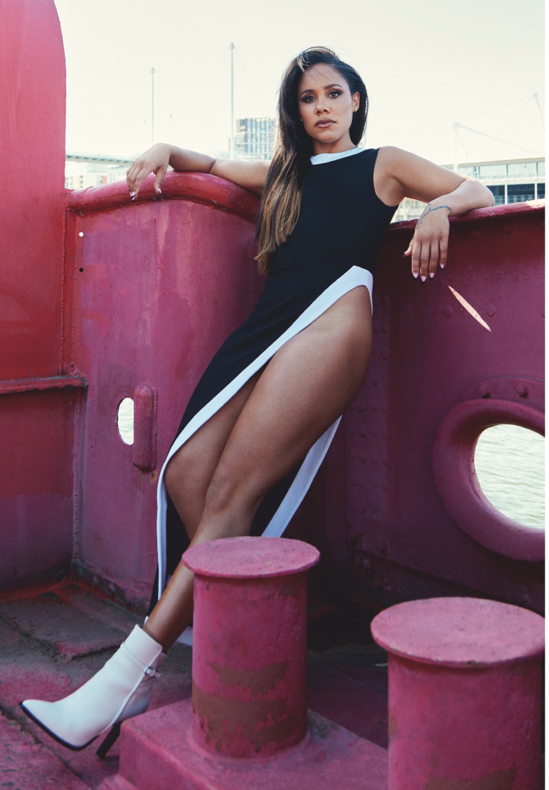 Alex Scott dans Women's Health magazine