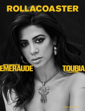 Emeraude Toubia dans Rollacoaster magazine