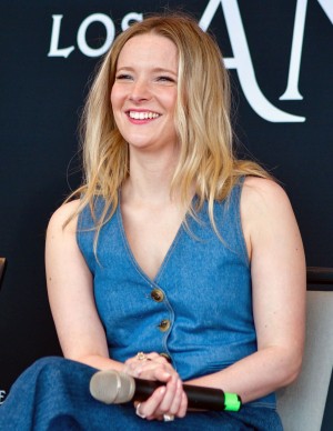 Morfydd Clark conférence de presse The Lord Of The Rings The Rings Of Power à Mexico