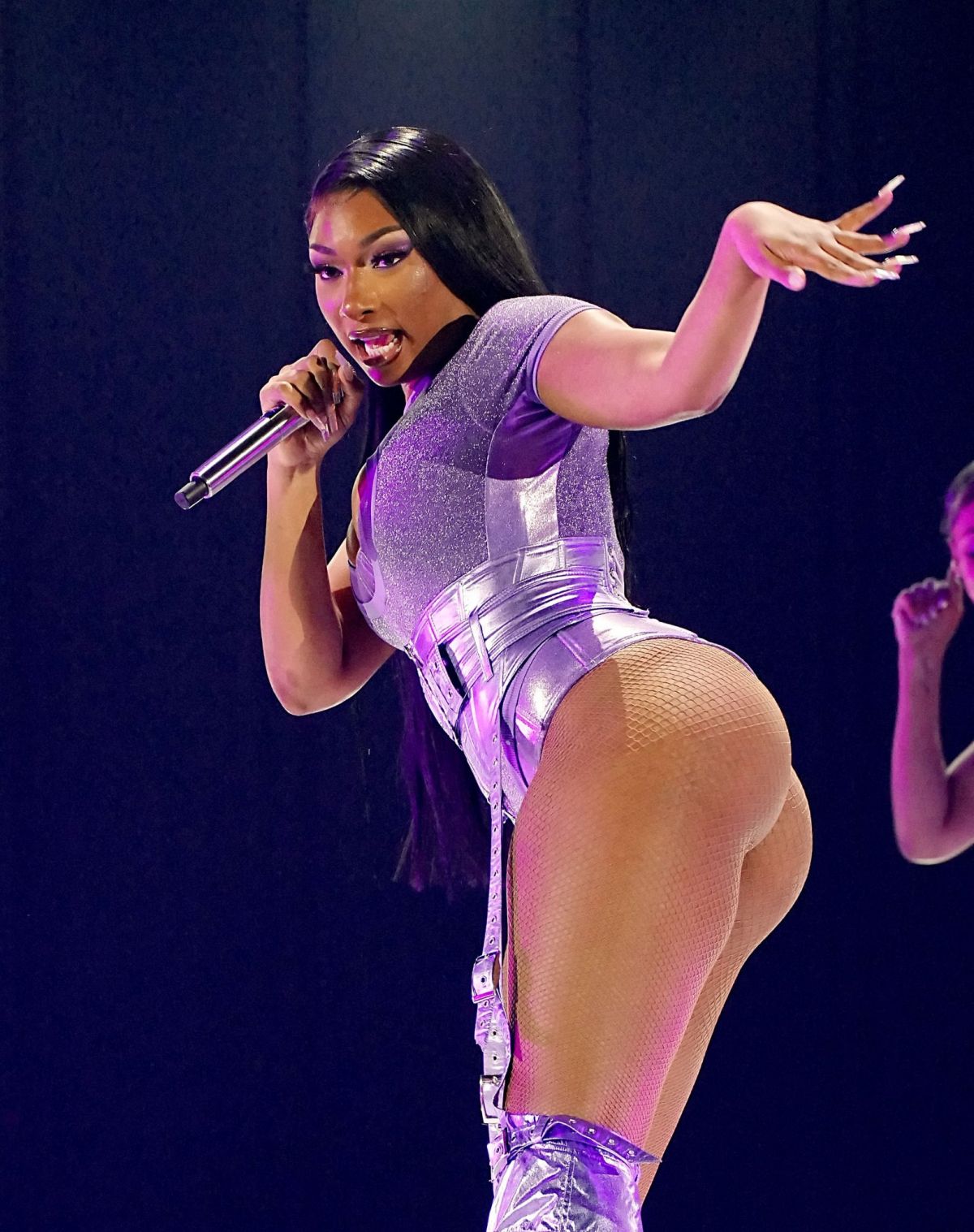Megan Thee Stallion en concert au Iheartradio Music Festival à Las Vegas