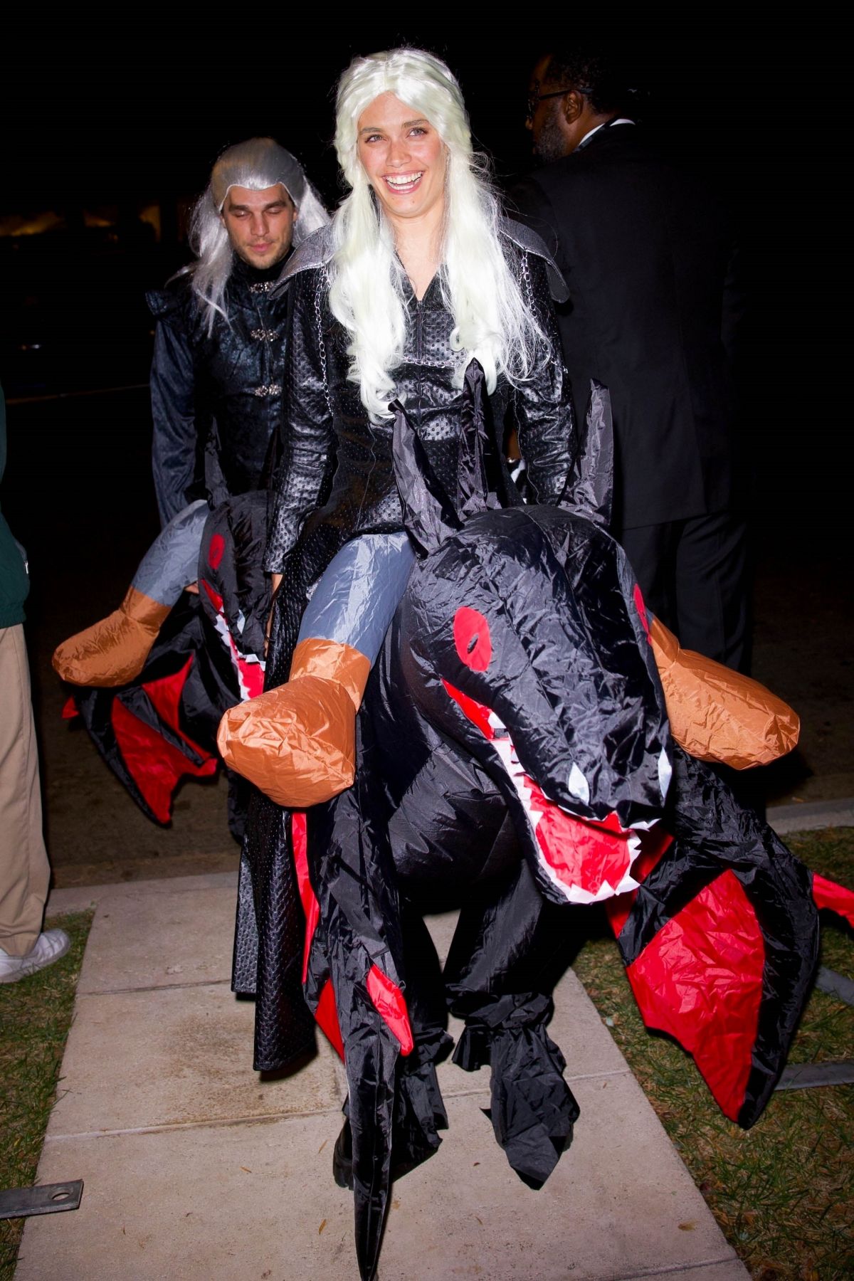Sara Sampaio en soirée Halloween à Beverly Hills