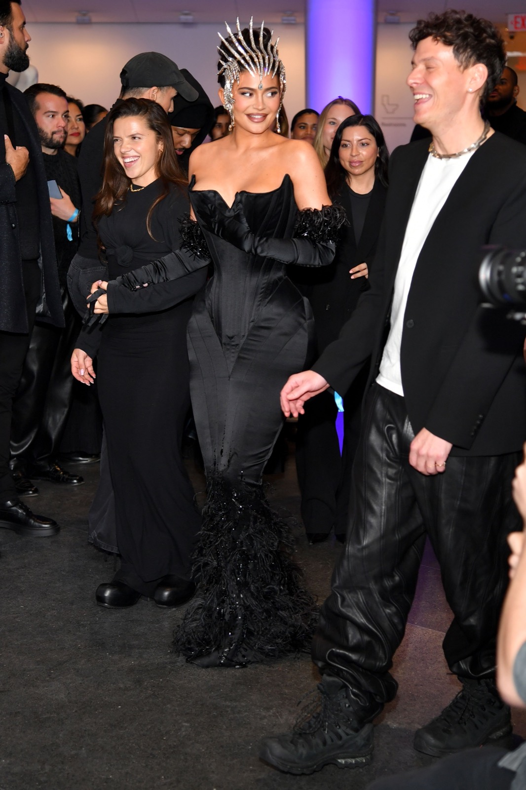 Kylie Jenner à la soirée Thierry Mugler Couturissime Exhibition Opening