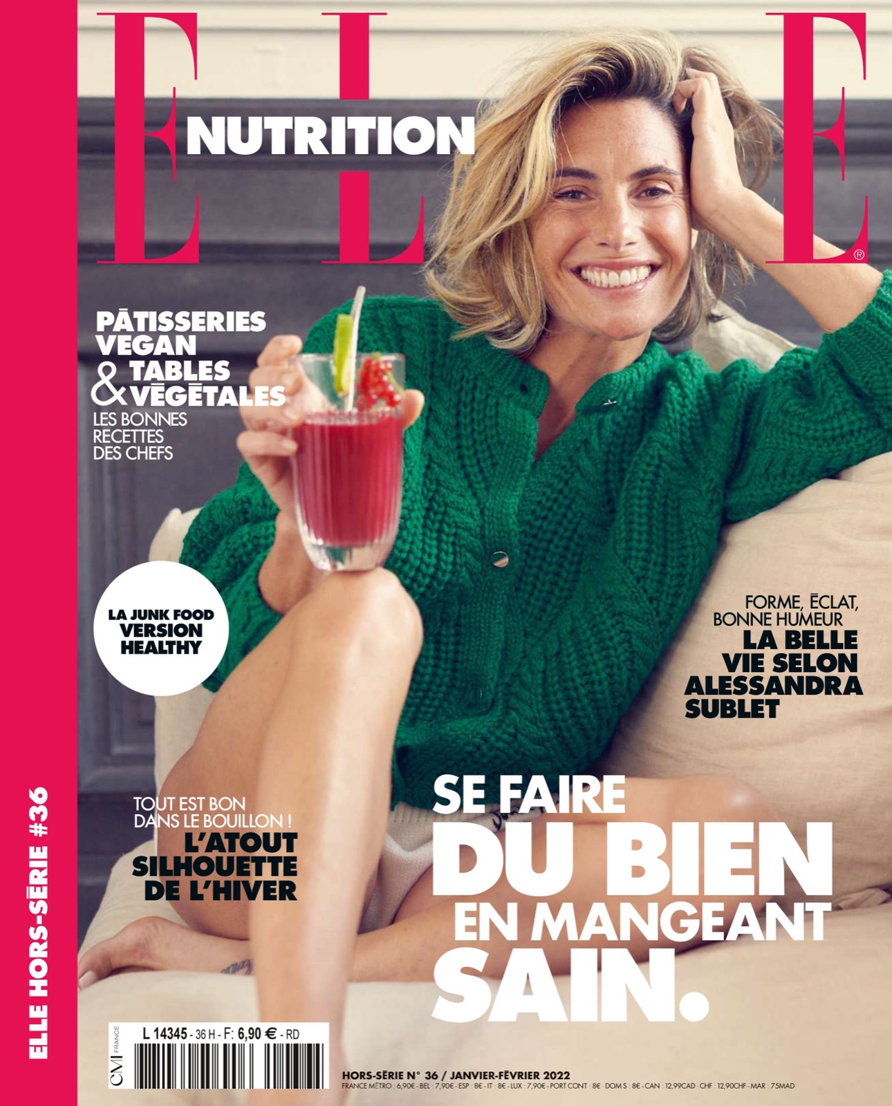 Alessandra Sublet dans Elle magazine