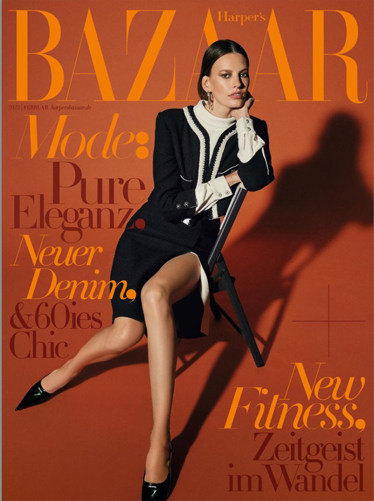 Amanda Murphy dans Harper's Bazaar magazine (Allemagne)