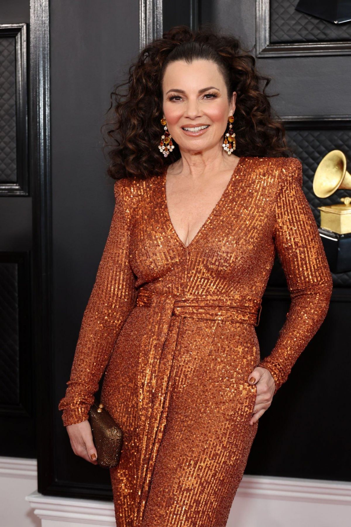 Fran Drescher à la 65e cérémonie des Grammy Awards