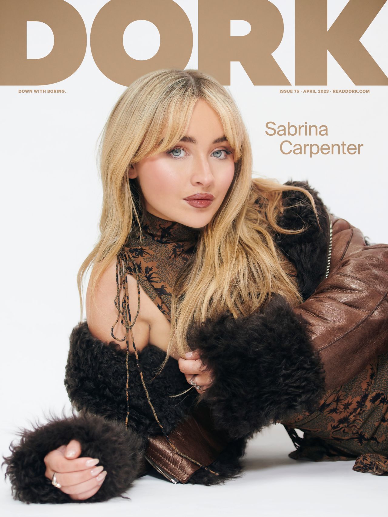 Sabrina Carpenter dans Dork Magazine 16 mars 2023