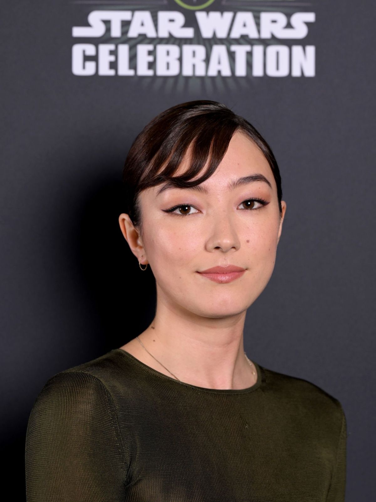Natasha Liu Bordizzo à la convention Star Wars Celebration 2023 à