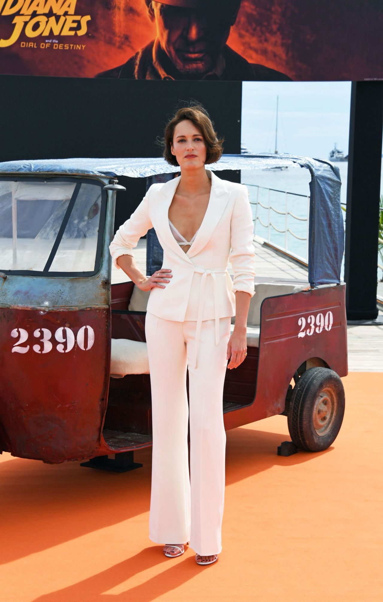 Phoebe WallerBridge à la première d'Indiana Jones au Festival de