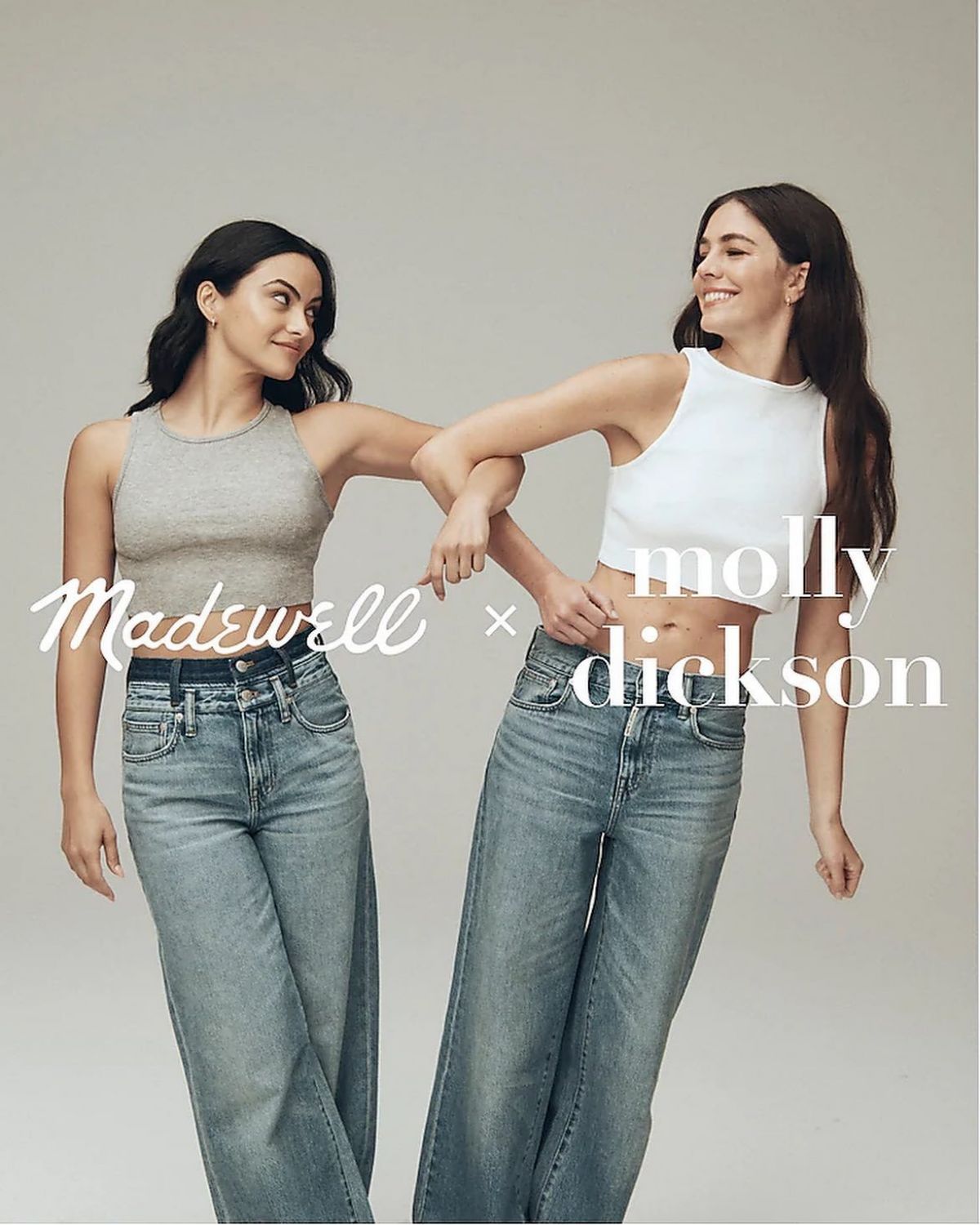 Camila Mendes en shooting avec Molly Dickson pour la marque Madewell
