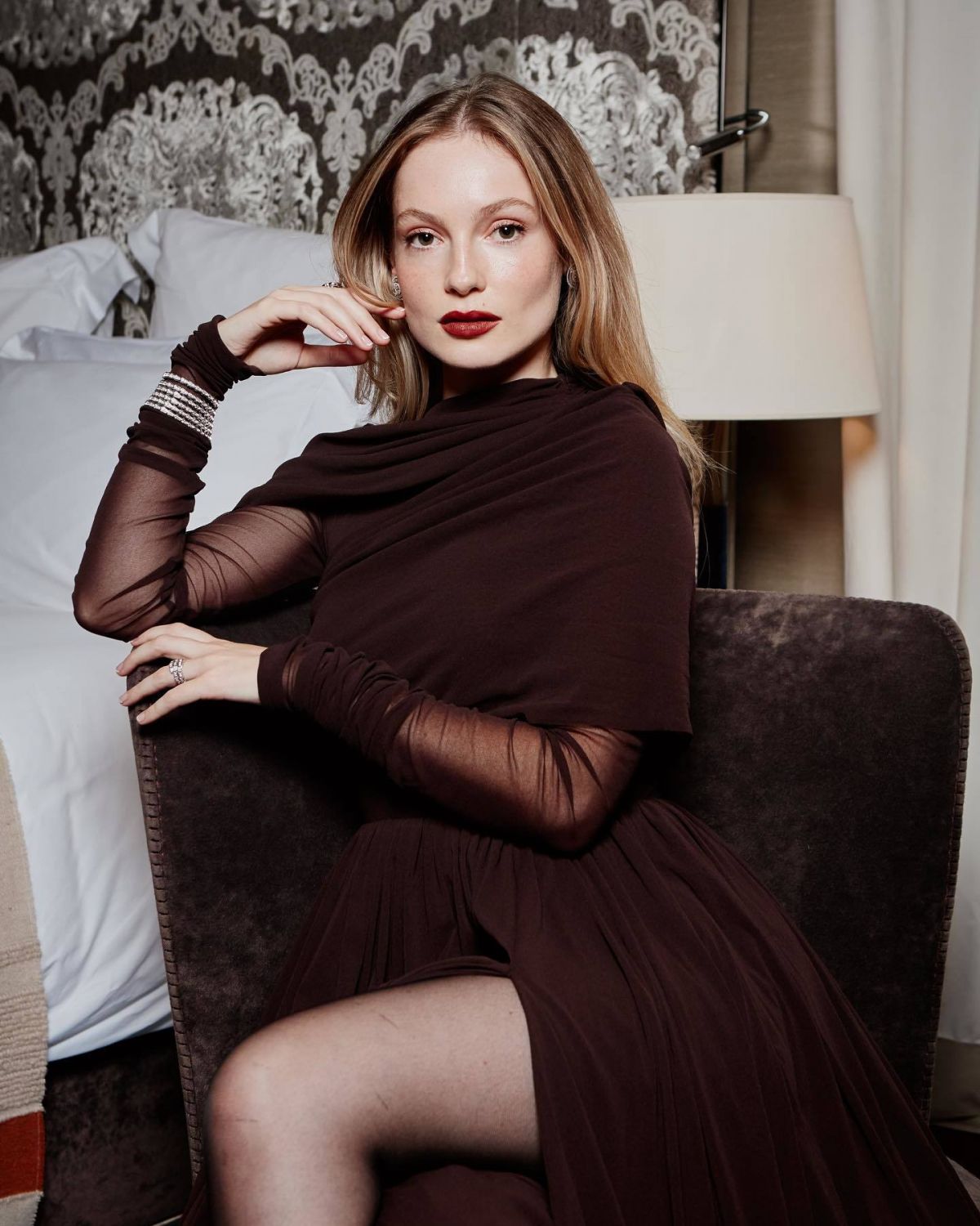 Shooting Hannah Dodd pour la marque Bulgari