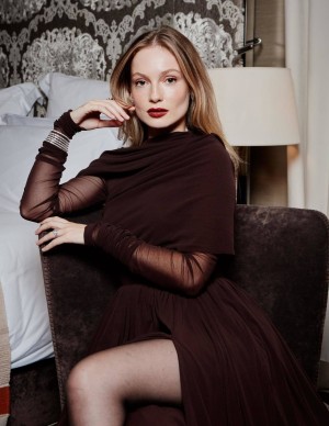 Shooting Hannah Dodd pour la marque Bulgari