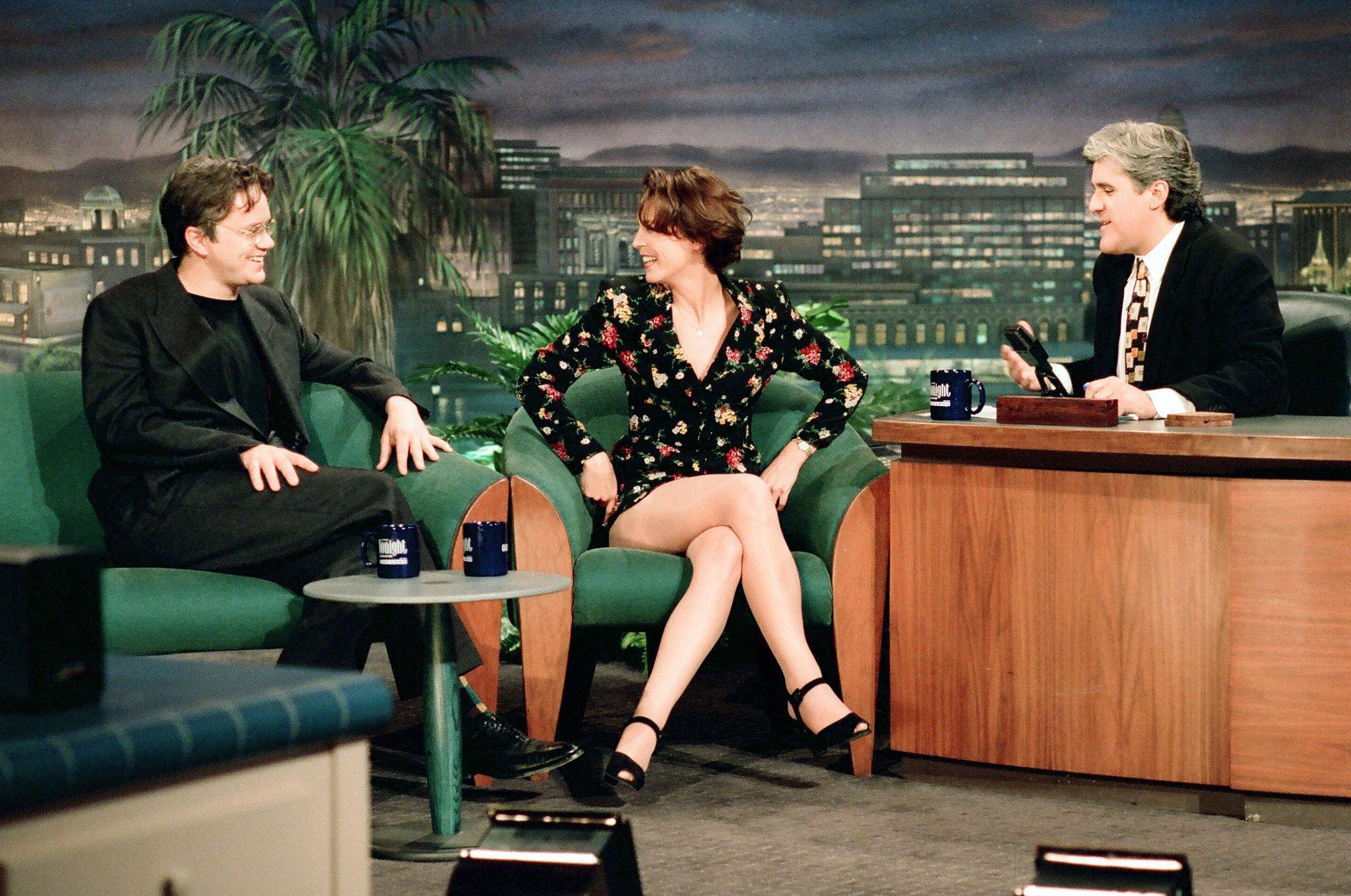 Jamie Lee Curtis dans The Tonight Show avec Jay Leno ( mars 1994 )