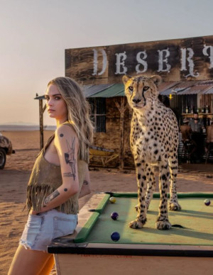 Cara Delevingne et son safari glamour : en route pour le désert