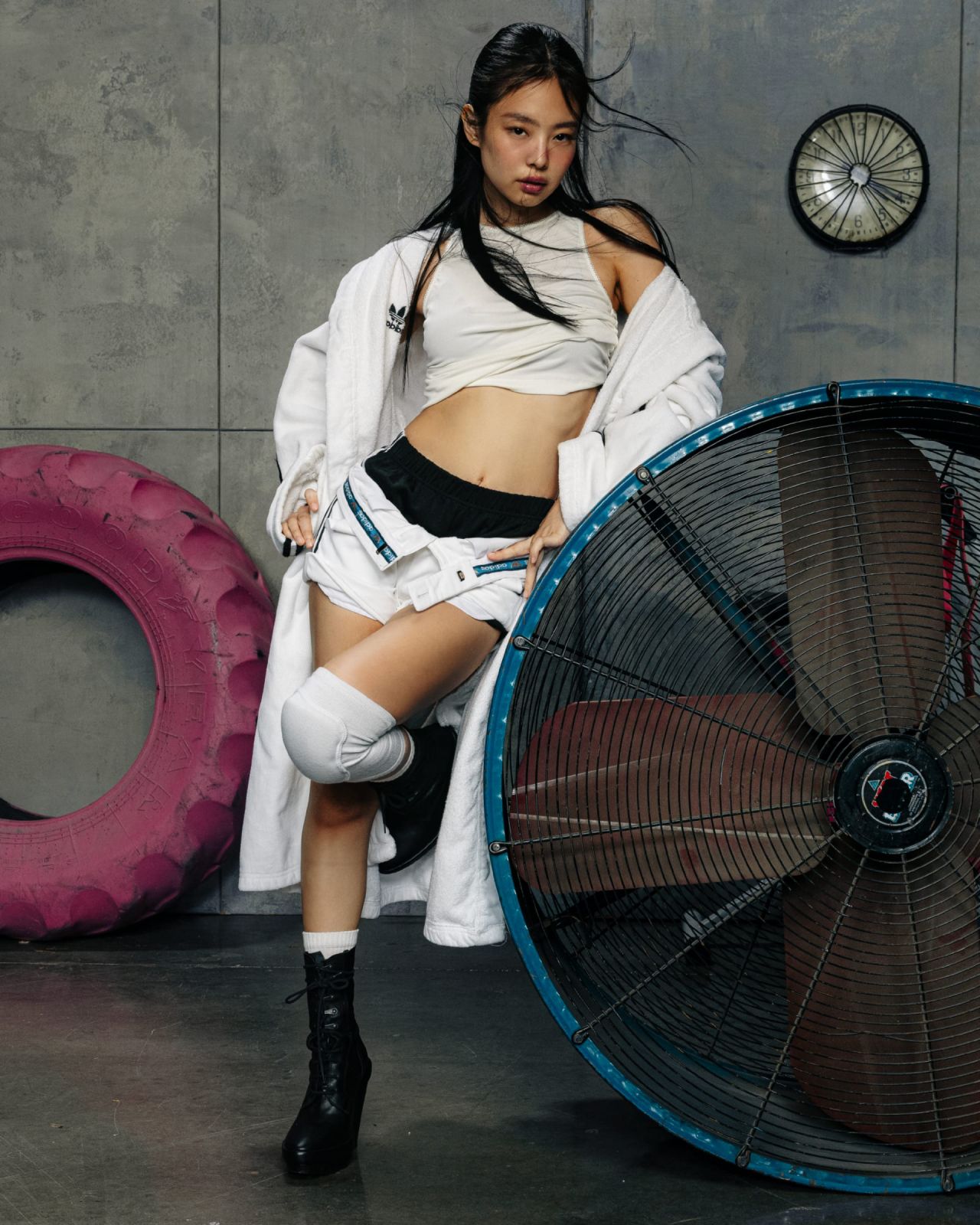 Jennie Kim, star de Complex… et des pneus roses !
