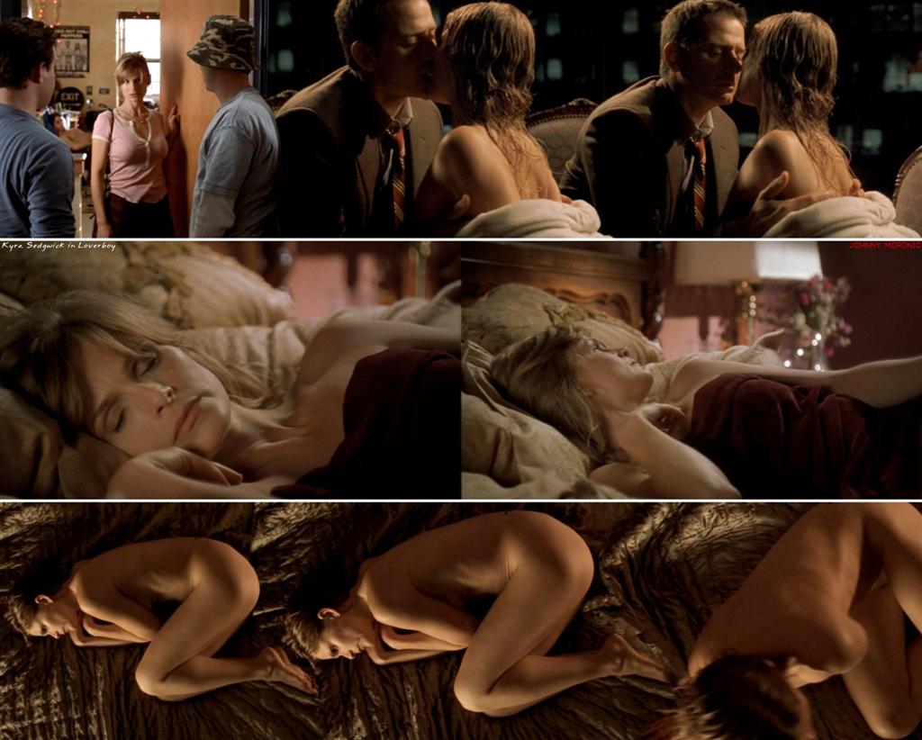 Kyra Sedgwick Lying Nude Loverboy.